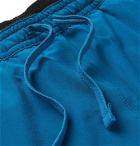 PATAGONIA - Nine Trails Slim-Fit Camouflage-Print Stretch-Shell Shorts - Blue