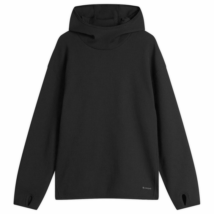 Photo: Snow Peak Men's Dry Waffle Hoodie in Black