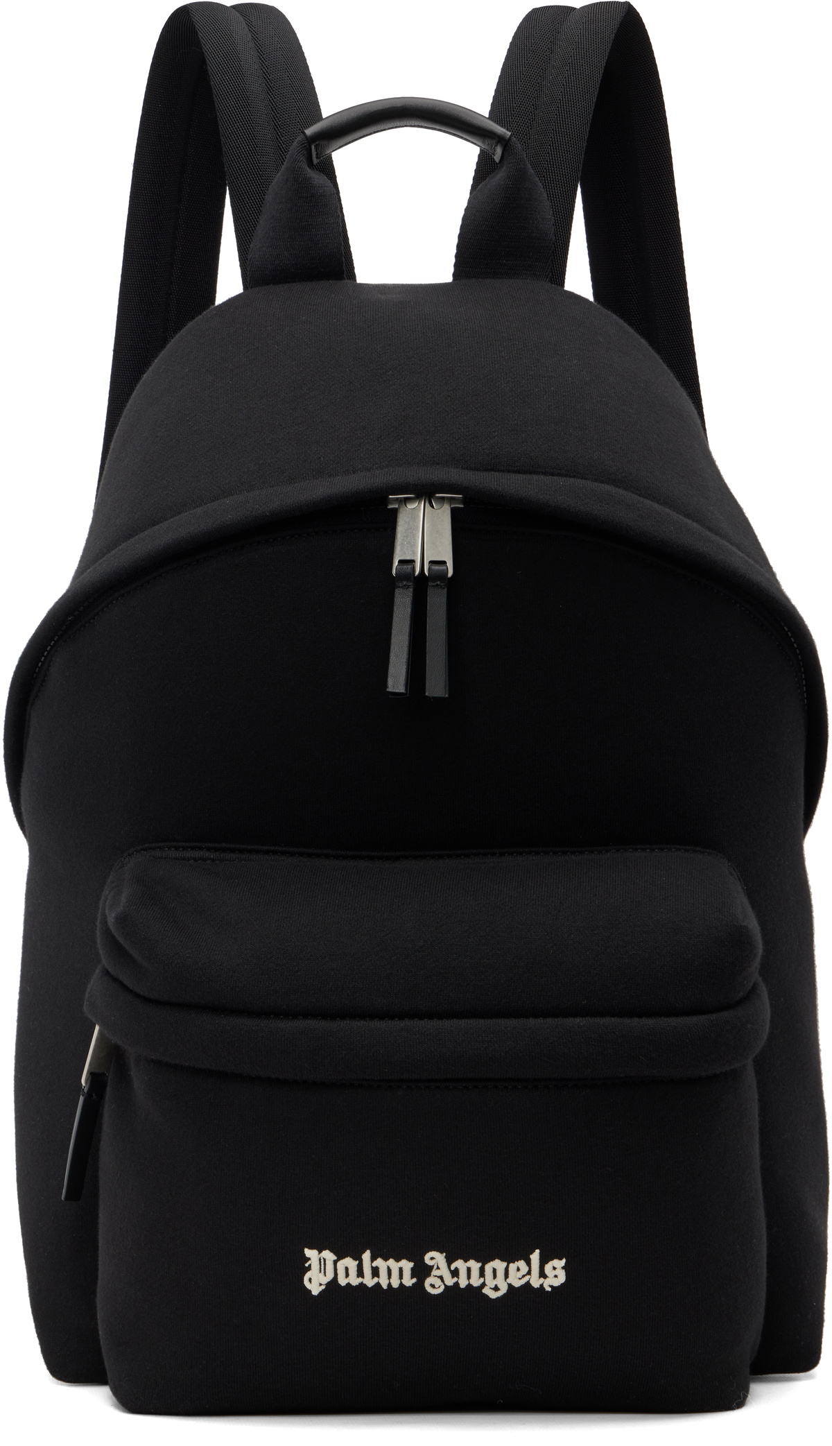 Palm Angels Black Classic Logo Backpack