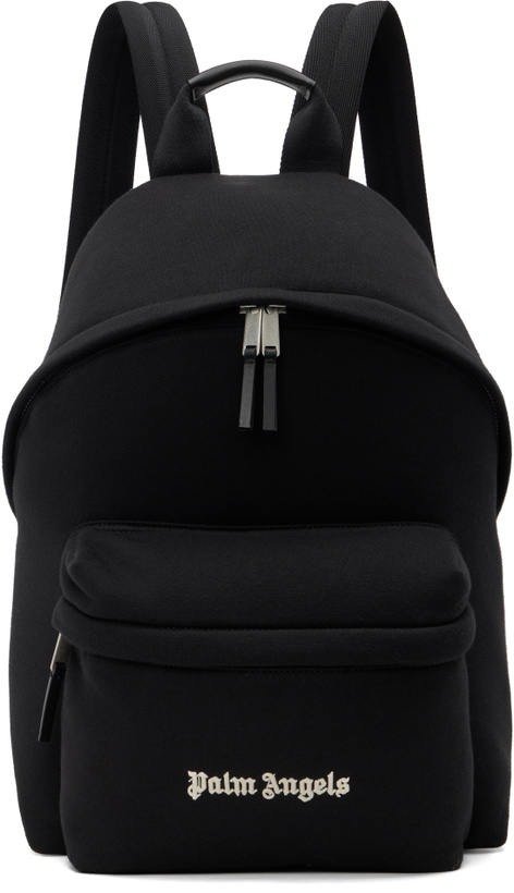 Photo: Palm Angels Black Classic Logo Backpack