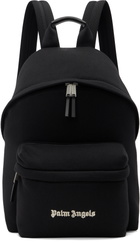 Palm Angels Black Classic Logo Backpack