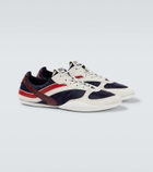 Miu Miu Gymnasium leather-trimmed sneakers