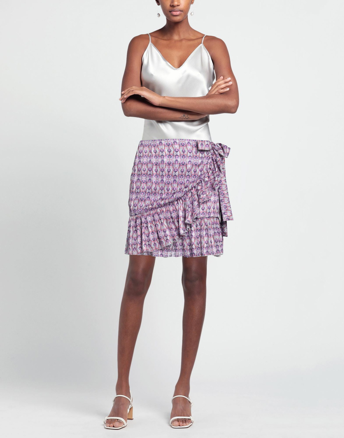 Jijil Womens Mini skirt Mauve