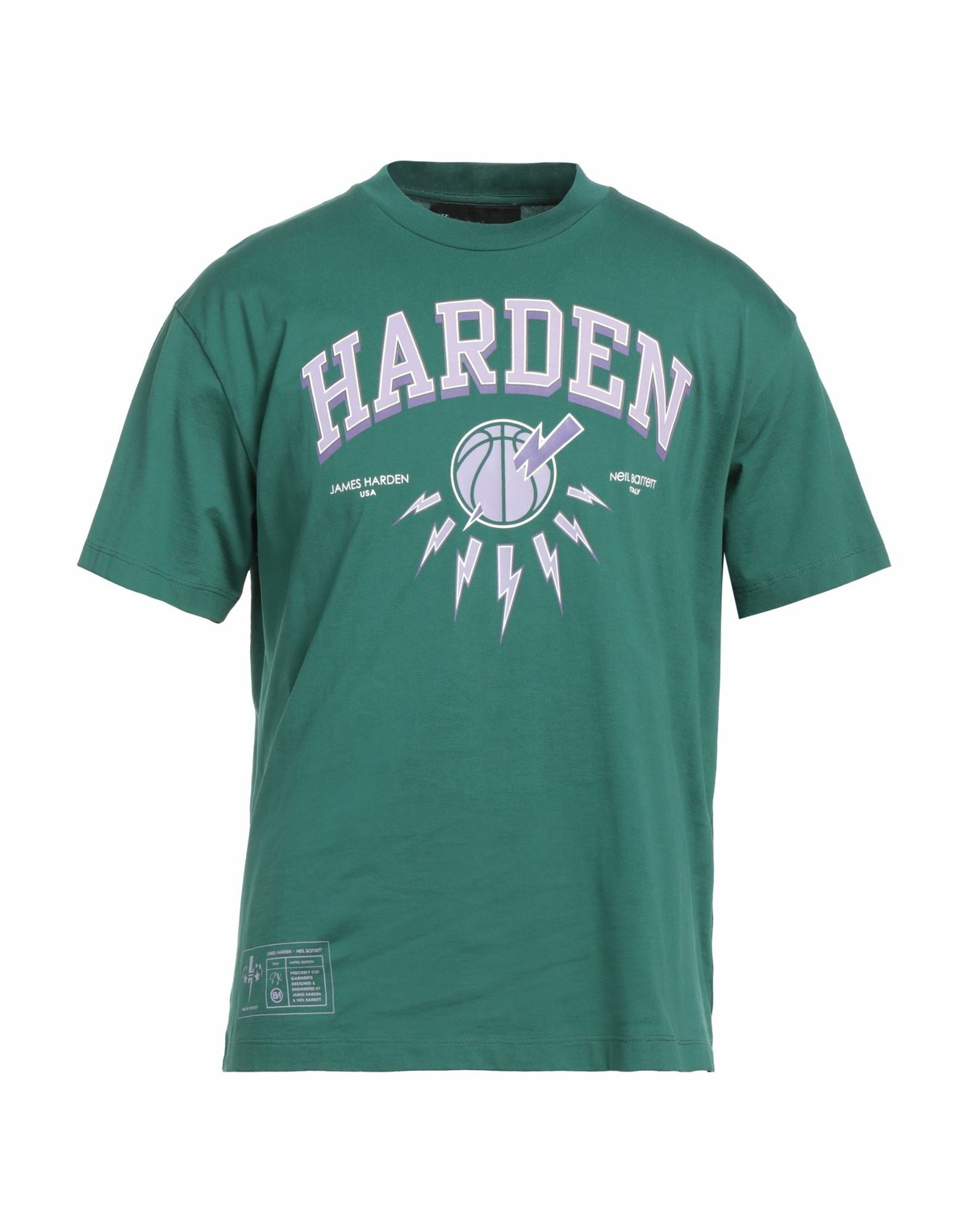 Neil Barrett Mens T-shirt Dark in Green