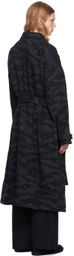 Jan-Jan Van Essche Black #31 Denim Coat