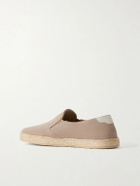 Brunello Cucinelli - Suede Espadrilles - Brown