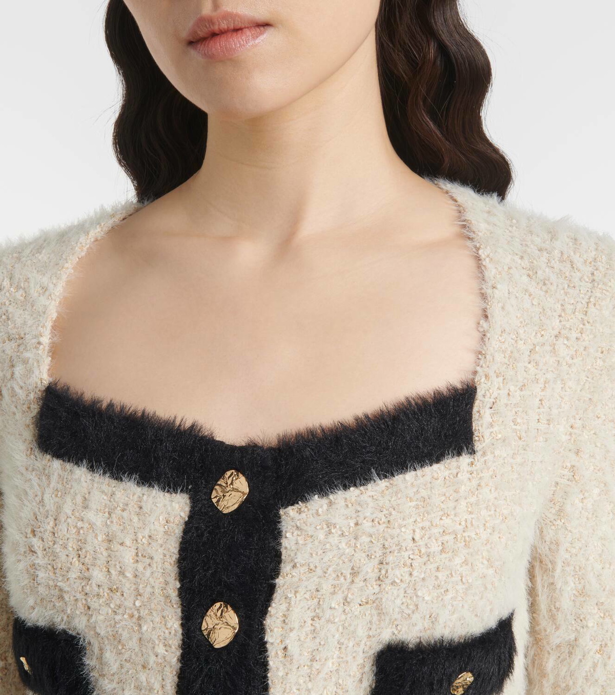 Nina Ricci Lamé cardigan