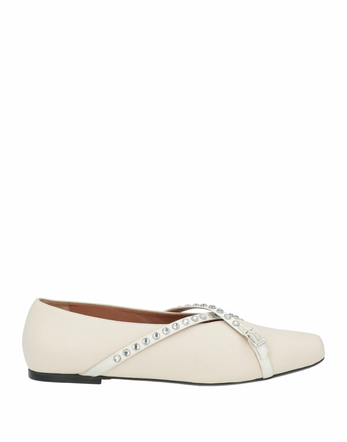 D'accori Womens Ballet flats in Off white