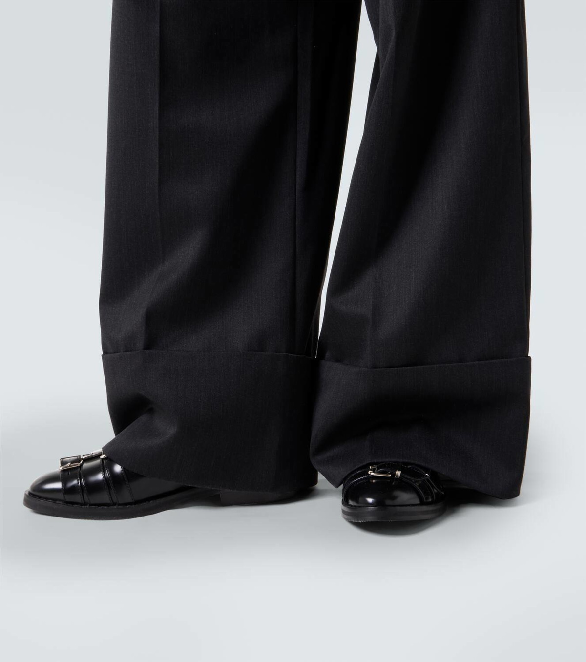 Simone Rocha Belted wide-leg pants