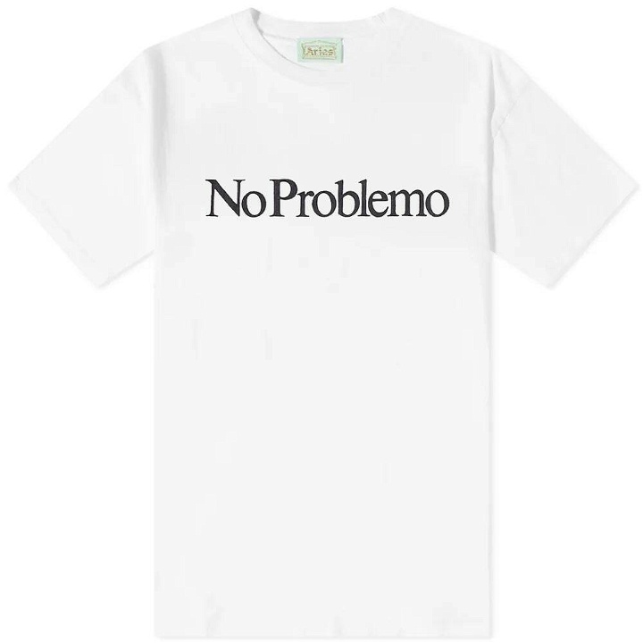 Photo: Aries Men's No Problemo T-Shirt in White