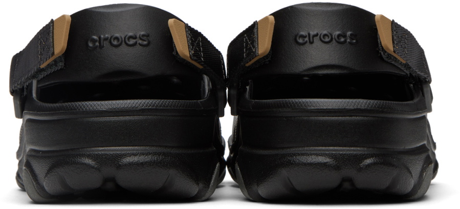 black all terrain crocs