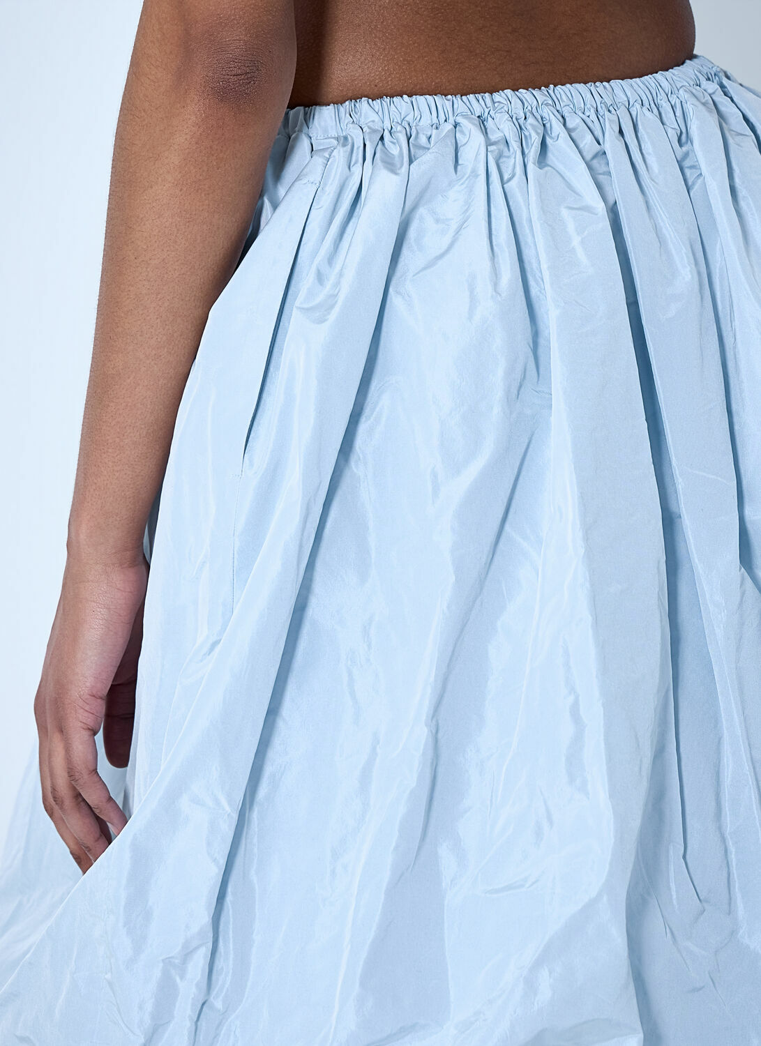 Prada Balloon Skirt in Structured Fabric