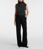 The Row Merilas cashmere turtleneck top