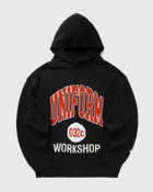 032c LUCKY STRIKE HOODED KNIT Black Mens Pullover