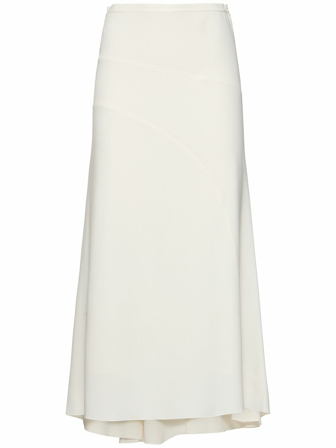 VICTORIA BECKHAM Spiral Seam Fine Ribbed Skirt