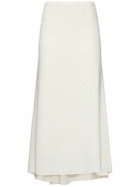 VICTORIA BECKHAM Spiral Seam Fine Ribbed Skirt