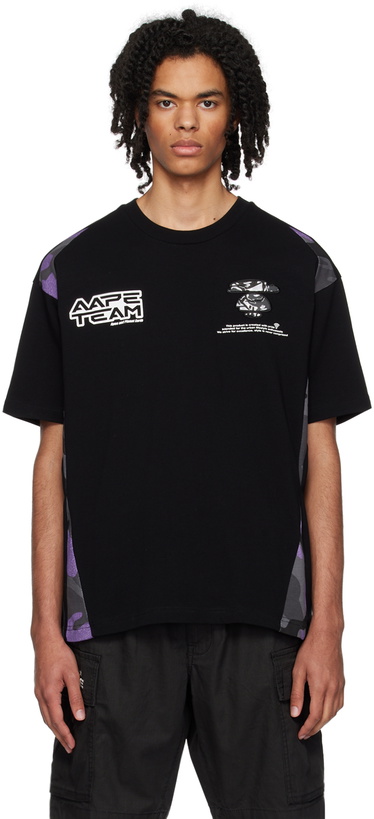 Photo: AAPE by A Bathing Ape Black Patch T-Shirt