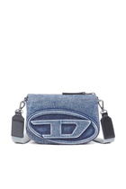 Diesel 1DR Camera Bag-Camera bag in solarised denim - Crossbody Bags - Unisex - Blue