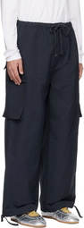lesugiatelier Navy Urban Cargo Pants