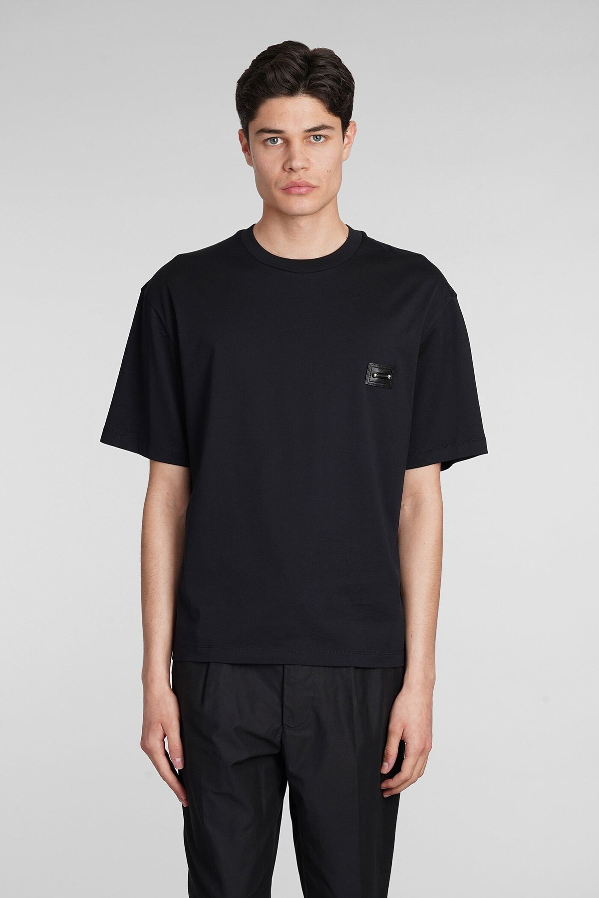 Neil Barrett T-shirt In Black Cotton