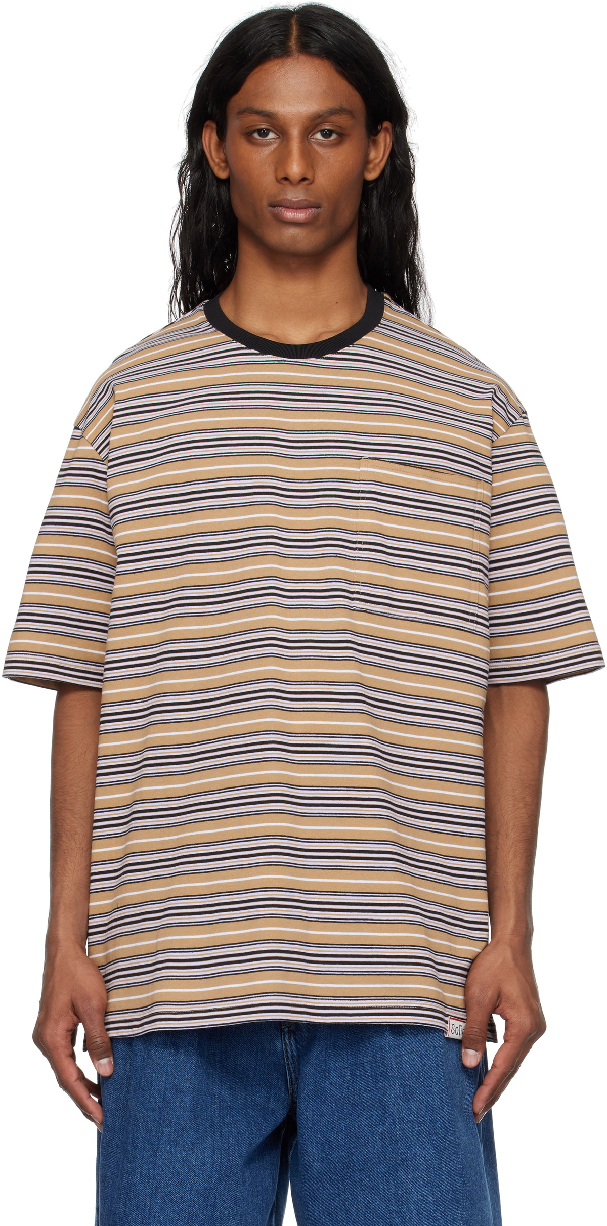 Solid Homme Black Butterfly T-Shirt Solid Homme