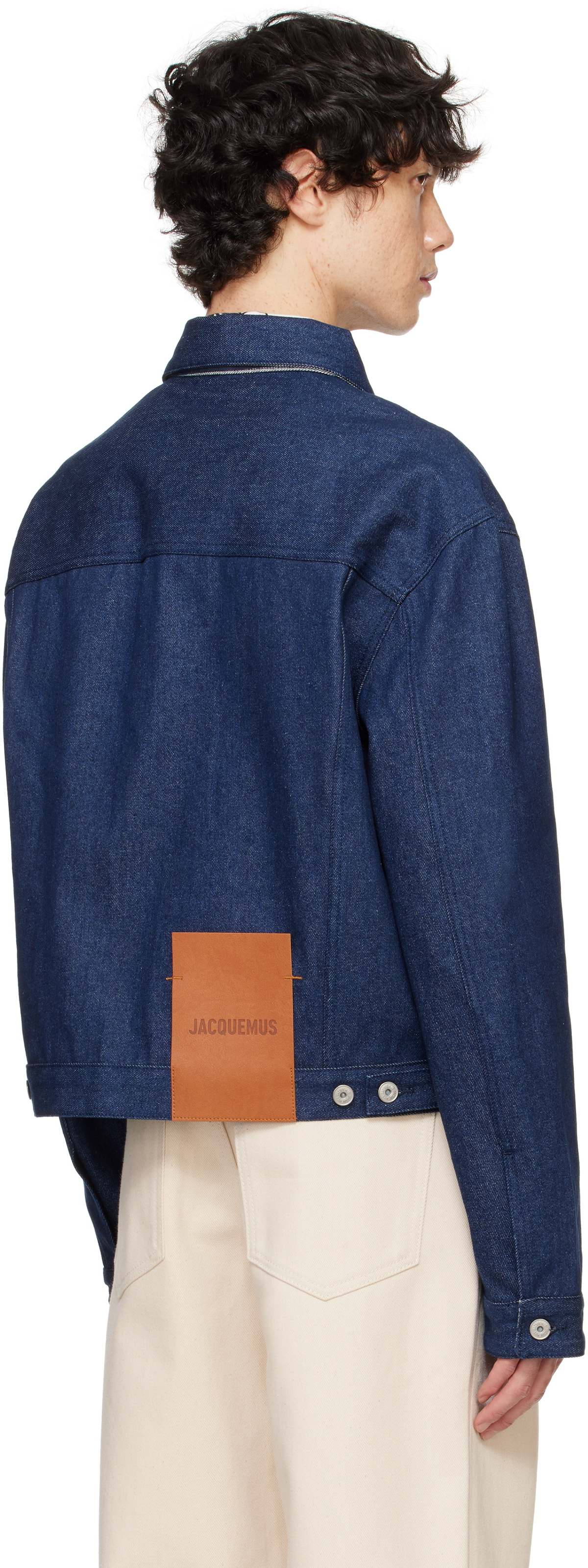 JACQUEMUS Blue La Casa 'La veste de-Nîmes' Denim Jacket