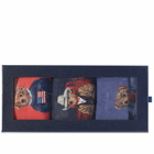 Polo Ralph Lauren Gift Boxed Socks in Core Bear