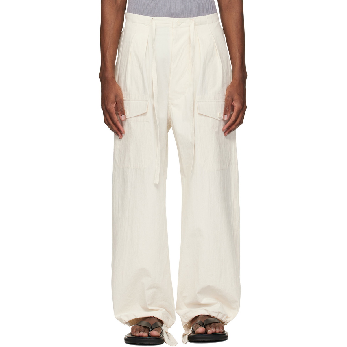 colbo Off-White Multi Trousers