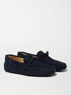 Tod's - Gommino Suede Driving Shoes - Blue