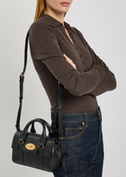 Mulberry Heritage Bayswater Mini Grained Leather Cross-body bag - Black - One Size