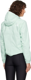 The North Face Blue Antora Rain Jacket