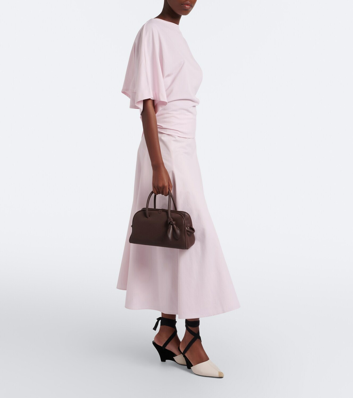 Jacquemus Turismo Small leather bowling bag