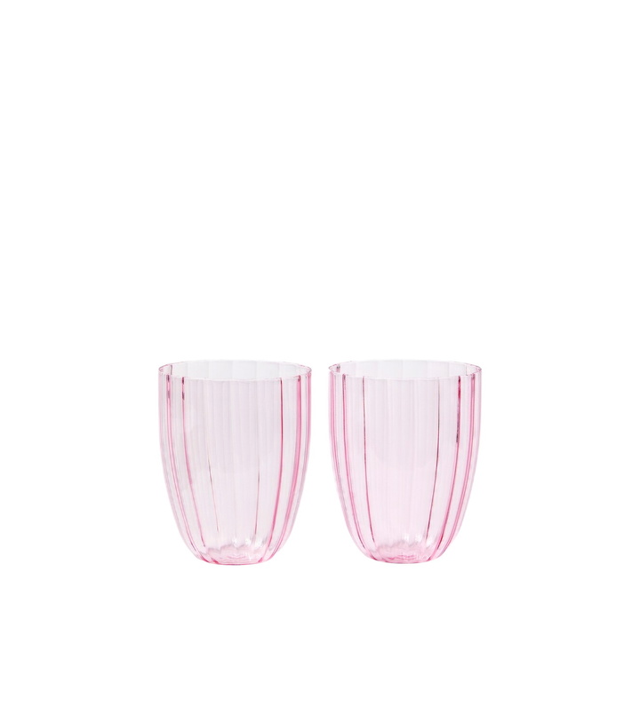 Photo: Dolce&Gabbana Casa Set of 2 glass tumblers