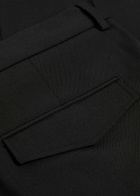 Wax London Aubyn Tapered-leg Woven Trousers Black
