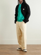 A.PRESSE - Vintage Cotton-Jersey Sweatshirt - Blue