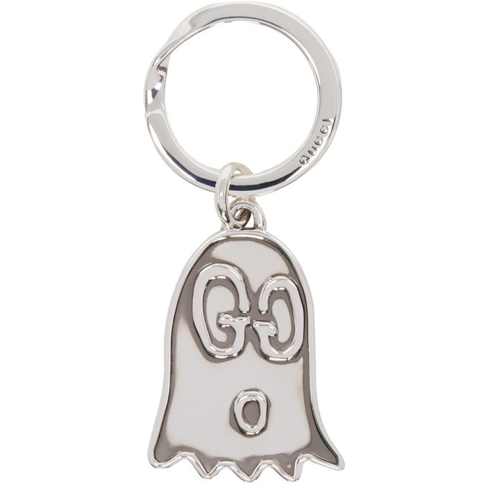 Photo: Gucci Silver Life Is Gucci GucciGhost Keychain