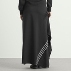 Y-3 Women's 3-Stripe Midi Skirt in Black