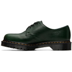 Dr. Martens Green 1461 'Made In England' Buckingham Leather Derbys
