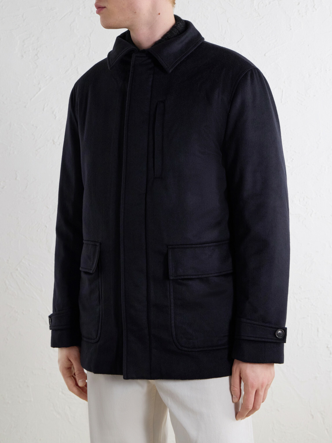 N.PEAL - Weekend Cashmere Jacket - Blue
