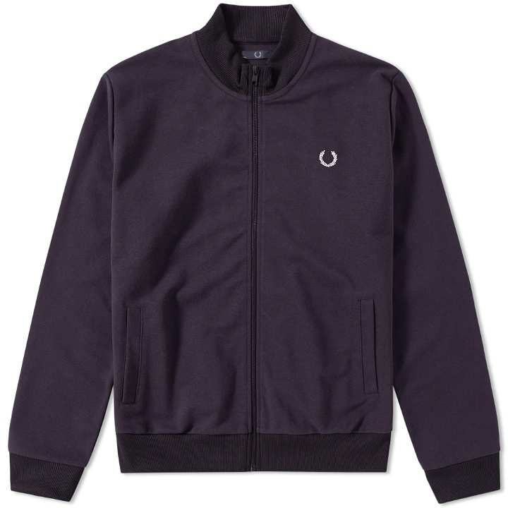 Photo: Fred Perry Laurel Wreath Reversed Tricot Track Jacket