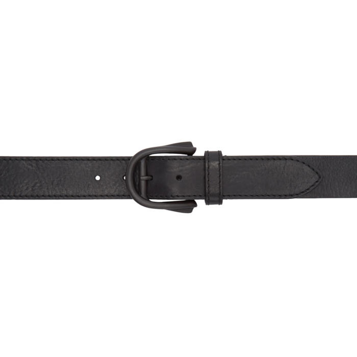 Photo: Maison Margiela Black Leather Belt