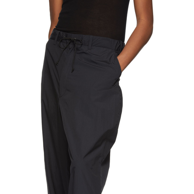 N.Hoolywood Black Cuffed Lounge Pants N.Hoolywood