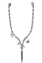 Diesel Wired Earbuds and charms - Earbuds - Unisex - Silver