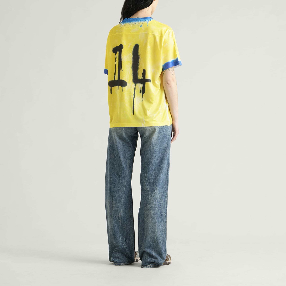 Navinder Nangla Arsenil Jersey in Yellow/Blue