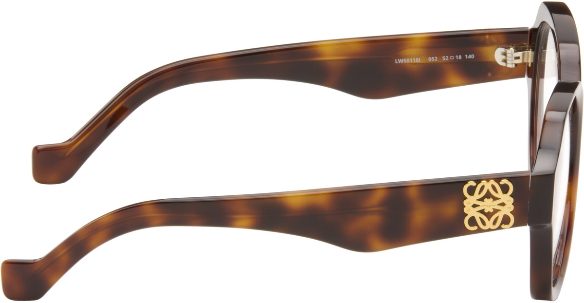 LOEWE Brown Anagram Glasses