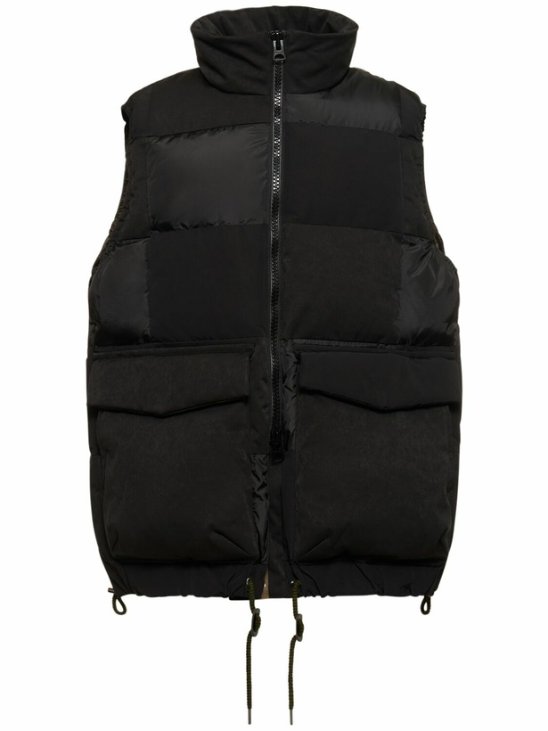 Photo: SACAI Tech Blend & Leather Vest