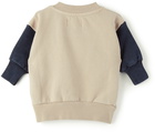 Bobo Choses Baby Grey & Navy Doggie Sweatshirt