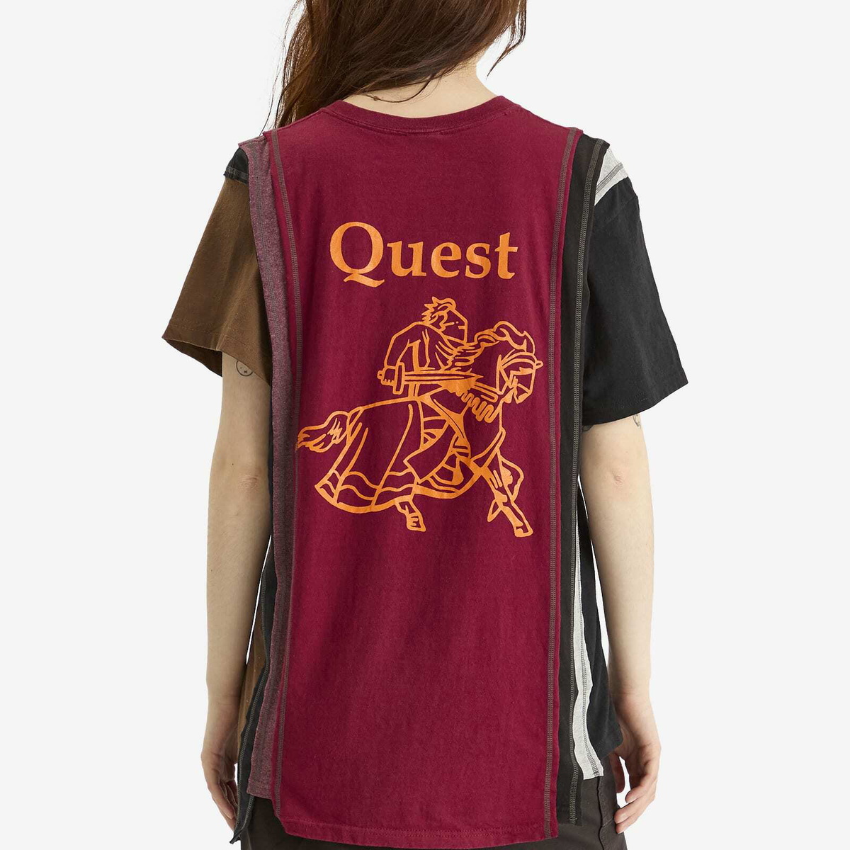 Needles Women's 7 Cut T-Shirt in Assorted