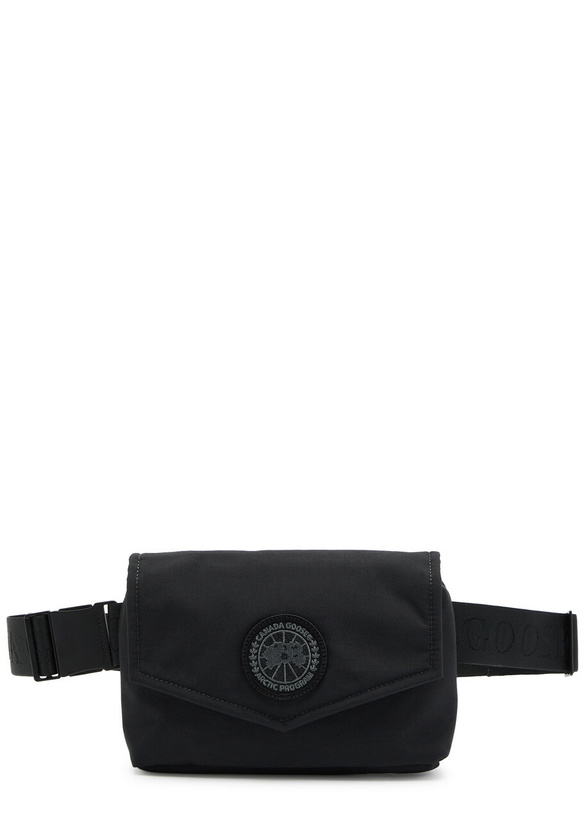 Photo: Canada Goose Mini Nylon Belt bag - Black - One Size