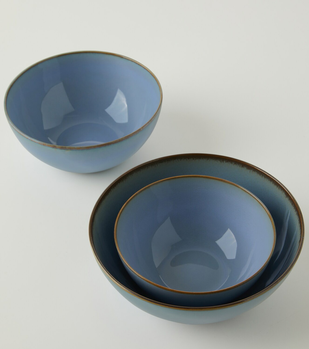 Serax Terres De Rêves - Tazza In Ceramica Con Vaso Abbinato, Colore Blu Scuro/Ruggine, Anita Le Grelle - 3